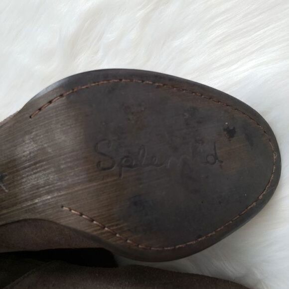 Splendid Laventa Suede Strappy Ankle Booties - Picture 4 of 7